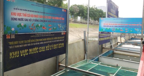 Xử lý nước sông Tô Lịch bằng công nghệ Nano: Hiệu quả nhưng chưa phù hợp