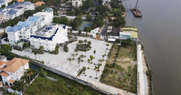 Biệt thự ở Thảo Điền bịt kín lối ra bờ sông Sài Gòn