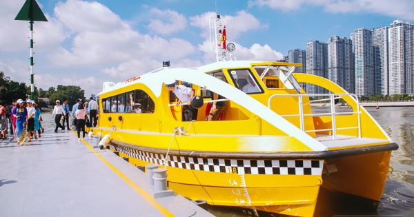 Gấp rút xây dựng bến trung tâm của buýt sông