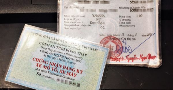 Giấy đăng ký ôtô, xe máy sẽ có nhiều thay đổi