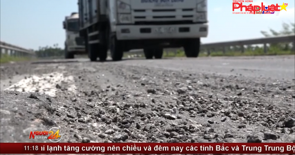 Đường dẫn cầu vượt cao tốc 34.500 tỷ nứt toác