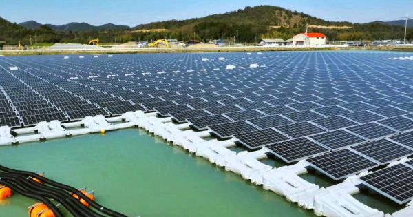 Dự án điện mặt trời Đa Mi sử dụng phao nổi 