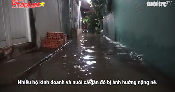 Lập quy hoạch tổng thể thoát nước cho TPHCM