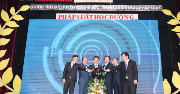 Phát động Cuộc thi trực tuyến toàn quốc “Pháp luật học đường”