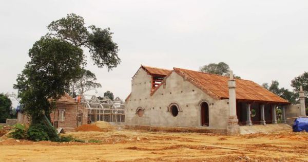 Nghệ An: Xây chùa trái phép trong khuôn viên di tích quốc gia