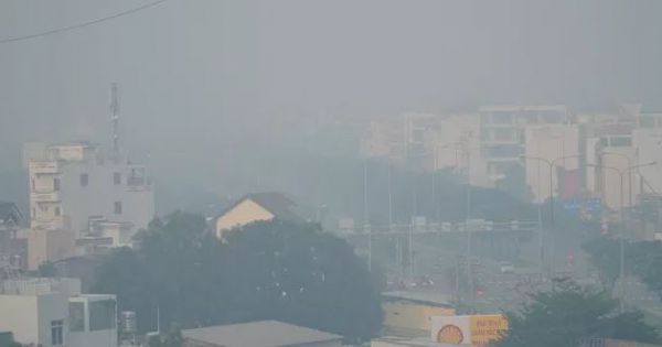 TP HCM: Toàn bộ trạm đo mức ô nhiễm không khí hiện 