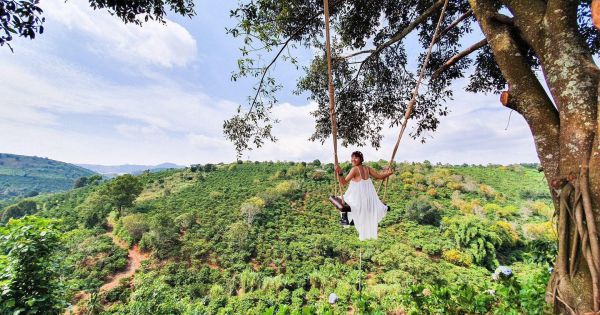 Xuất hiện điểm check-in giống hệt Bali tại Đà Lạt