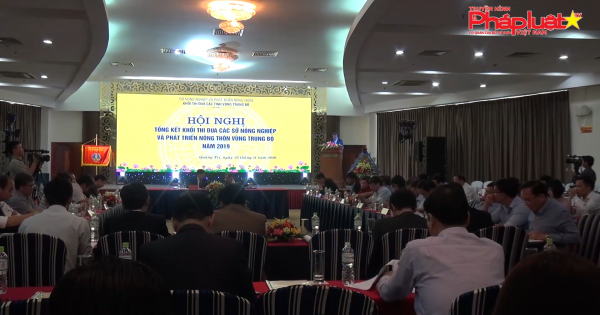 Tổng kết công tác thi đua khối Sở Nông nghiệp và Phát triển nông thôn các tỉnh Trung bộ năm 2019