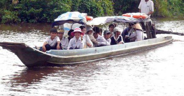 Cà Mau: Còn nhiều đò đưa rước học sinh không đúng quy định