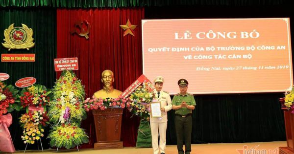 Đại tá Vũ Hồng Văn làm GĐ Công an Đồng Nai thay ông Huỳnh Tiến Mạnh bị kỷ luật