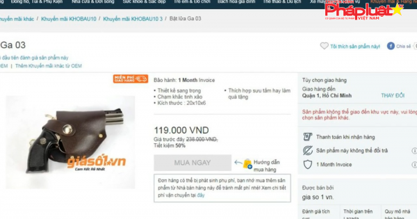 Lazada tiếp tục bán nhiều sản phẩm đồ chơi nguy hiểm vi phạm pháp luật