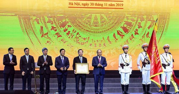 Bộ Khoa học và Công nghệ nhận Huân chương lao động hạng Nhất