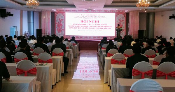 Phổ biến giáo dục pháp luật vùng biên giới, hải đảo để bảo vệ chủ quyền lãnh thổ, an ninh quốc gia