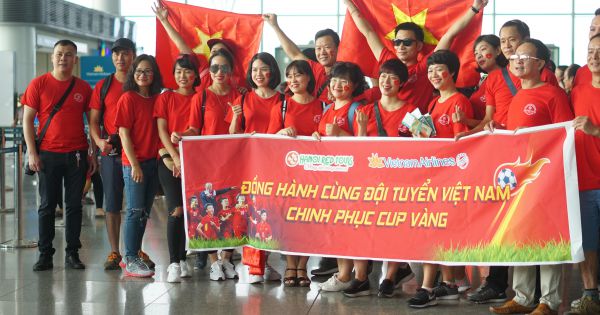 Tiếp lửa cho “những chiến binh sao vàng”