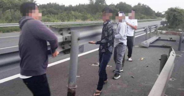 Nhiều tài xế bị công an triệu tập vì tháo dải phân cách cao tốc Long Thành