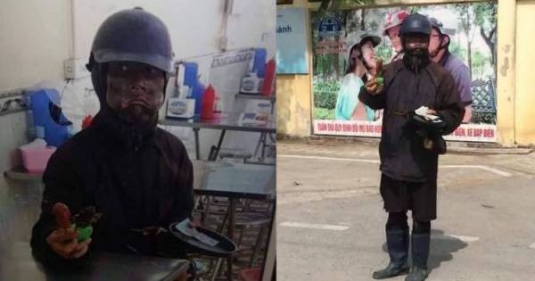 Công an khuyến cáo người dân về nhóm ăn xin mặt bôi đen