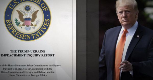 Ủy ban của Hạ viện Mỹ công bố dự thảo báo cáo luận tội TT Trump