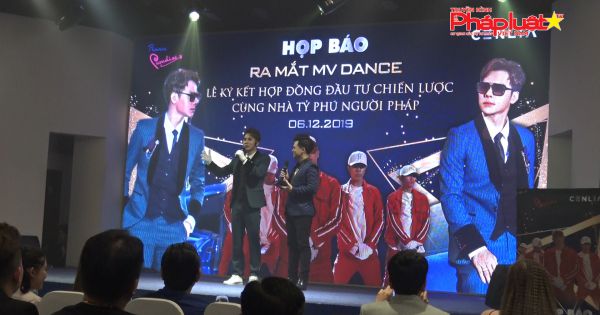Ca sĩ Chu Bin ra mắt MV Dance và ký kết hợp đồng với nhà đầu tư tỷ phú Pháp