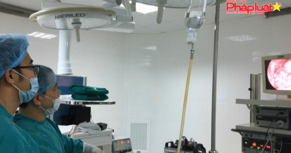 Bệnh viện Sản Nhi Lào Cai mổ nội soi thành công ca thoát vị hoành