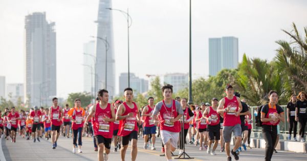 Gần 13.000 vận động viên tham gia Giải Marathon quốc tế TP.HCM