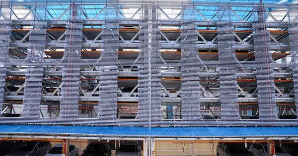 Bãi đỗ xe thông minh ở Đà Nẵng thu phí theo giờ