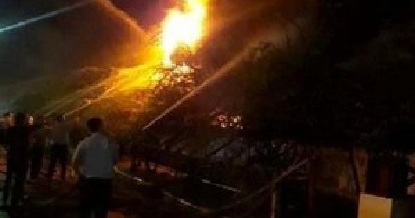 Nguyên nhân kho chứa đế giày gần 2.000m2 ở Hải Phòng cháy rụi trong đêm