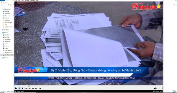 Tân an, Vĩnh cửu - Có hay không hồ sơ vụ án bị “can thiệp”?