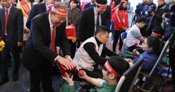 40 địa phương tham gia Ngày hội hiến máu tình nguyện Chủ nhật Đỏ