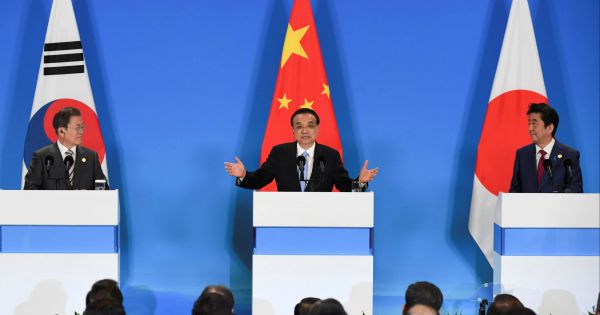 Lãnh đạo Trung-Nhật-Hàn nhất trí tăng cường hợp tác 3 bên