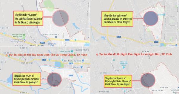 Nghệ An không bán đấu giá đất để thu hơn 2.600 tỷ đồng