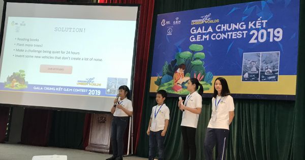 Chung kết cuộc thi Tiếng Anh G.E.M contest