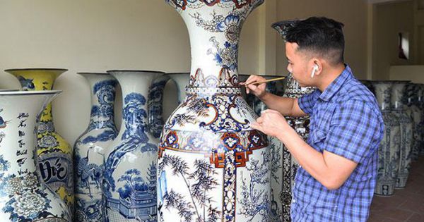 Làng gốm Bát Tràng hối hả những ngày cận Tết