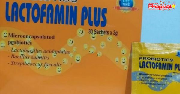 Thu hồi toàn bộ sản phẩm Cốm Lactofamin Plus của Dược phẩm quốc tế USA