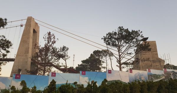 Phạt chủ đầu tư công trình cầu đáy kính ở Thung lũng tình yêu 40 triệu đồng