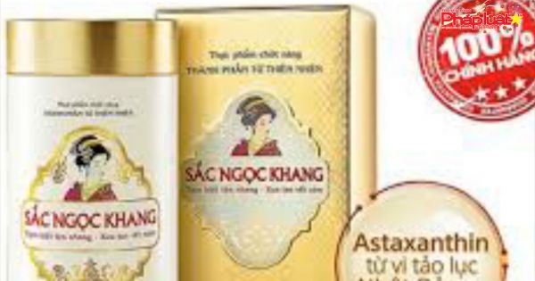 Thực phẩm bảo vệ sức khỏe Sắc Ngọc Khang bị yêu cầu dừng sản xuất