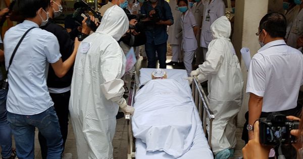 Diễn tập phòng chống dịch nCoV tại bệnh viện Thống Nhất TPHCM