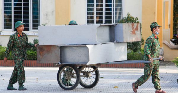 Dọn trường quân sự làm khu cách ly