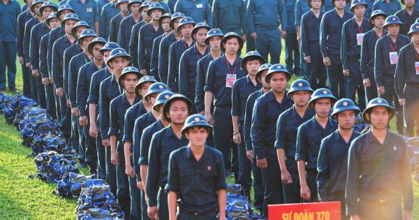 TP HCM giao chỉ tiêu gần 4.500 thanh niên nhập ngũ