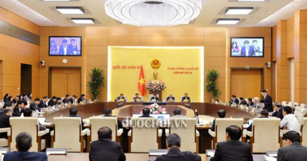 Sáng nay khai mạc phiên họp thứ 42 của Ủy ban Thường vụ Quốc hội