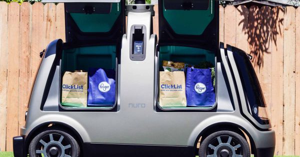 Mỹ thử nghiệm xe tải giao hàng không người lái