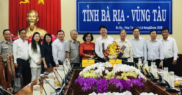 Thứ trưởng Đặng Hoàng Oanh, Nguyễn Thanh Tịnh làm việc với tỉnh Bà Rịa Vũng Tàu