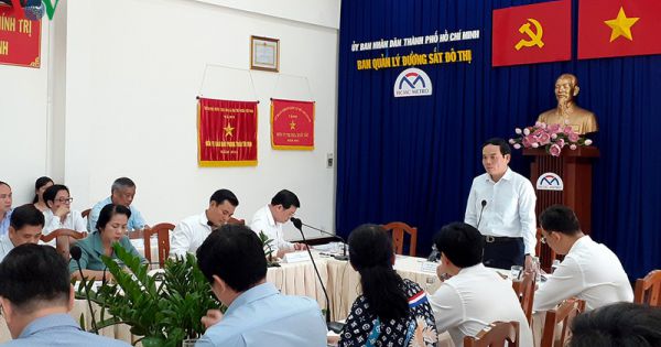 TPHCM: Đến ngày 30/6 phải hoàn tất đền bù giải phóng mặt bằng tuyến metro số 2