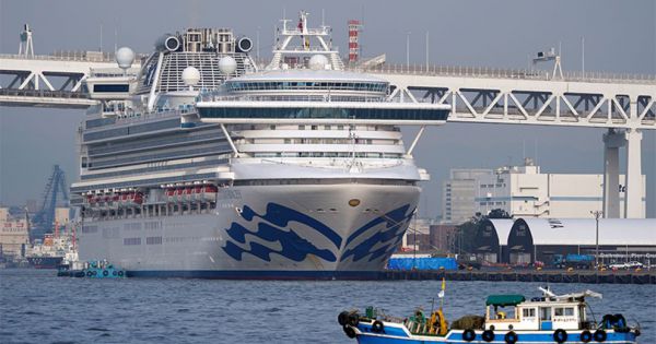 Thêm 88 ca nhiễm mới covid-19 trên tàu Diamond Princess