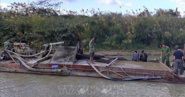 Đắk Nông: Phạt 30 triệu đồng doanh nghiệp khai thác cát lậu