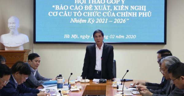 Đề xuất hợp nhất bộ, giảm phó thủ tướng