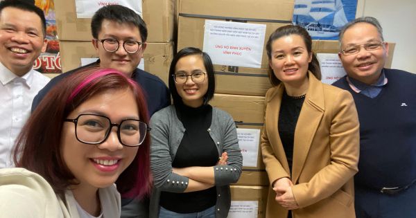 Hội Thanh niên Sinh viên Việt Nam tại Cộng hòa Séc chung tay đẩy lùi dịch bệnh Covid-19