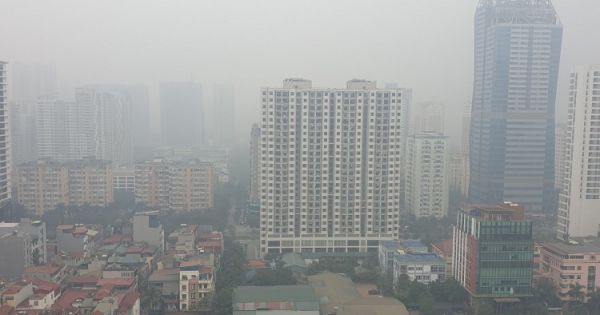 Không khí Hà Nội ở mức 'rất xấu'
