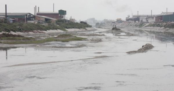 Dòng sông bị làng nghề giấy 'bức tử', tôm cá không thể sống sót