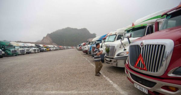 Gần 1.000 container nông sản ùn ứ tại cửa khẩu