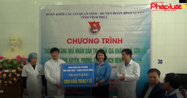 Dầu tỏi Bạch Dương chung tay cùng người dân Sơn Lôi phòng chống Covid-19